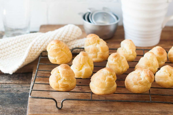 Bánh Choux với tạo hình khéo léo