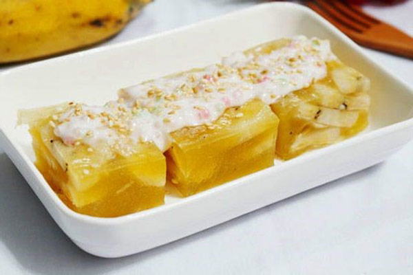 Bánh chuối hấp