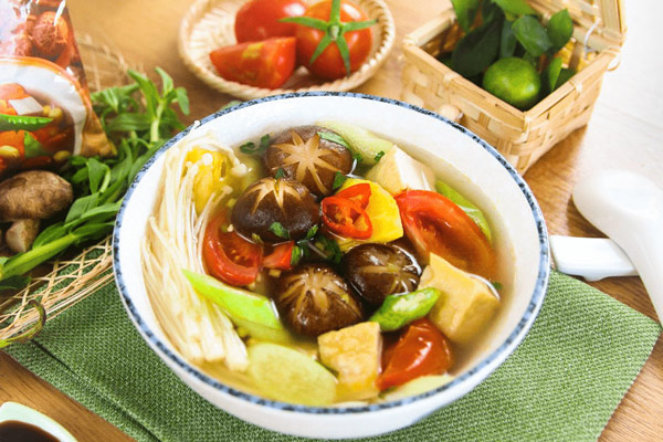 Cách nấu canh chua chay