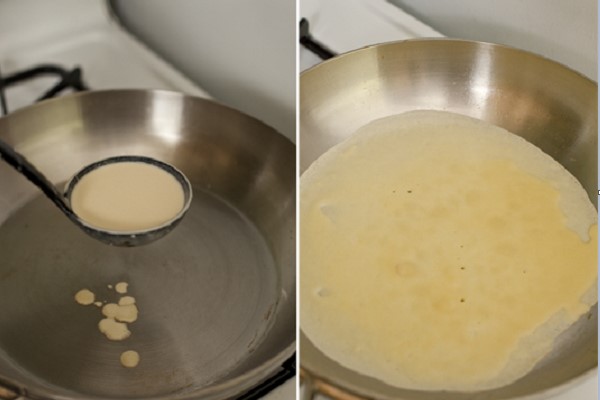 Chiên bánh Crepe