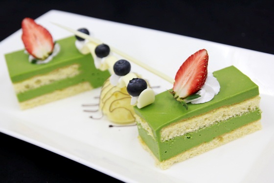 Bánh Green Tea Cheesecake