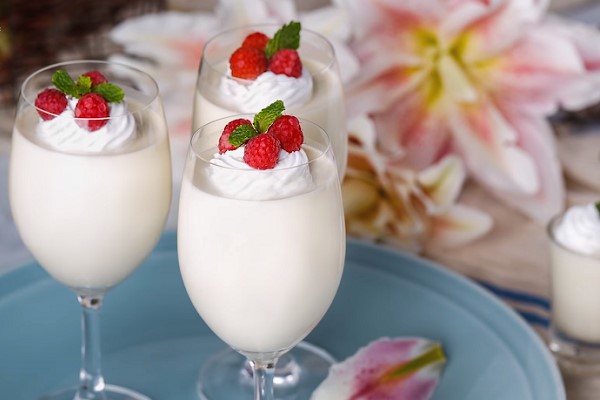 Món bánh panna cotta