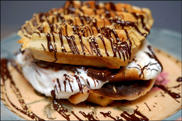 Món Bánh Waffle