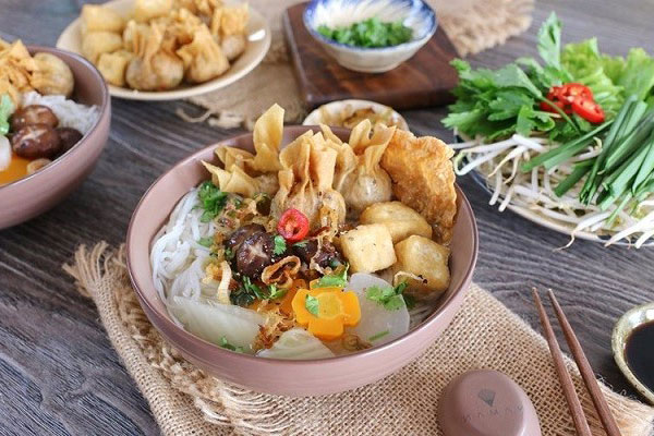 Hủ tiếu chay ngon miệng