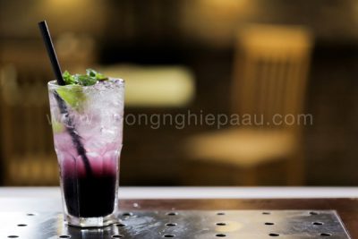 Mojito blueberry Việt Quất