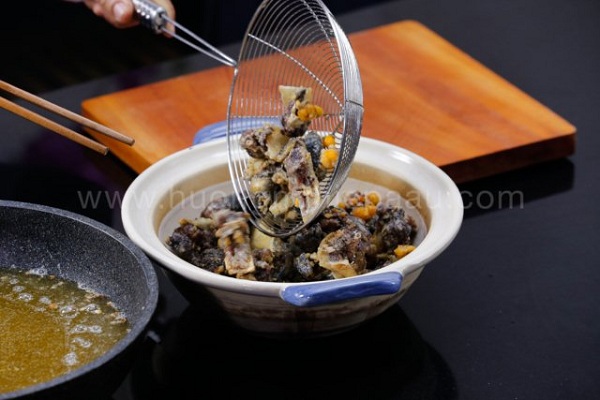 chiên vàng baba