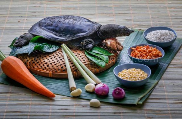 nguyên liệu dùng làm món baba rang muối