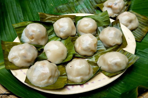 Thành phẩm bánh ít trần
