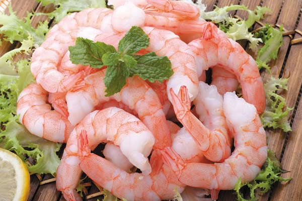 Tôm làm mì xào hải sản