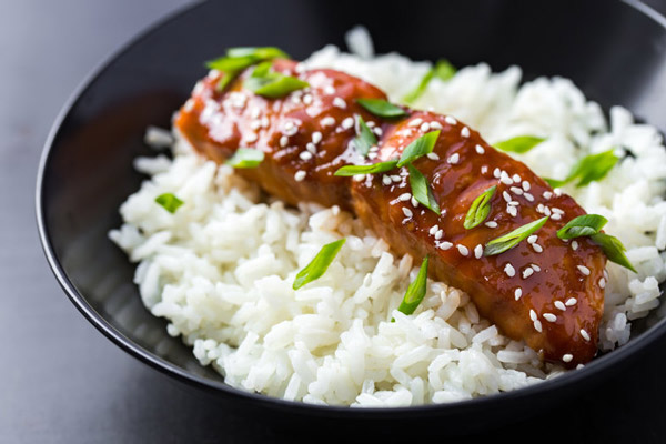 Cách làm cá hồi sốt teriyaki