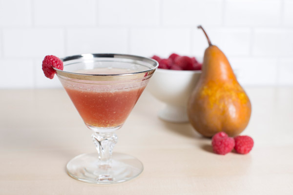 Món Cocktail Raspberry Bellini