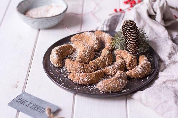 Bánh Vanilla Crescent Cookie