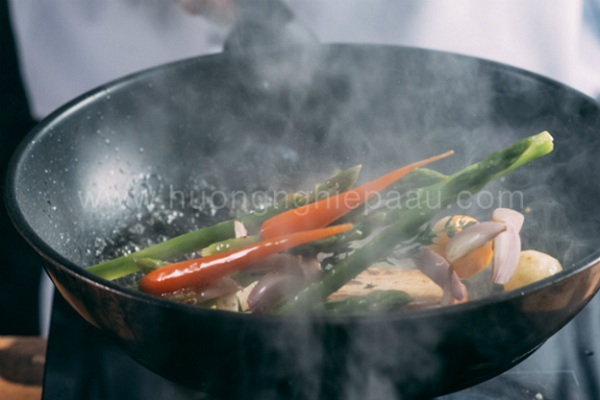 xào các loại rau củ