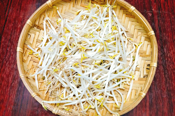 Giá đỗ rửa sạch