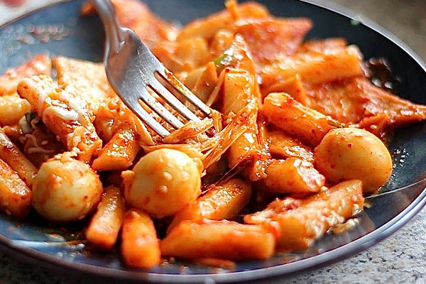 Tteobokki ở Seoul
