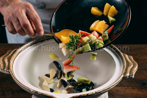 cắt tạo hình các loại trái cây