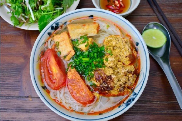 Bún riêu cua miền bắc