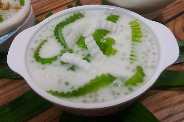 cách làm chè dừa thái lan