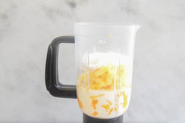 Cách xay sinh tố dứa