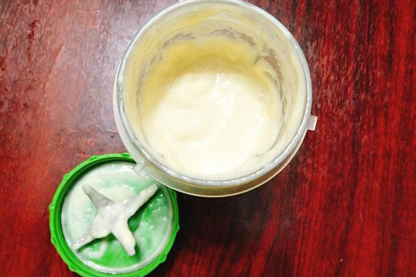 Xay sầu riêng với sữa, nước cốt dừa