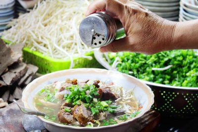 hình thức mở quán cháo lòng