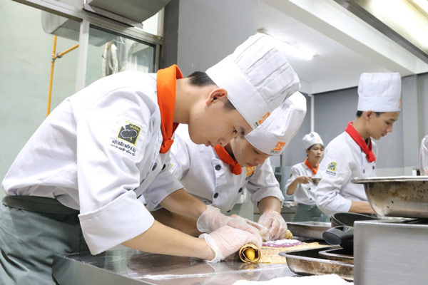 Học viên thực hành hơn 90% trên lớp học