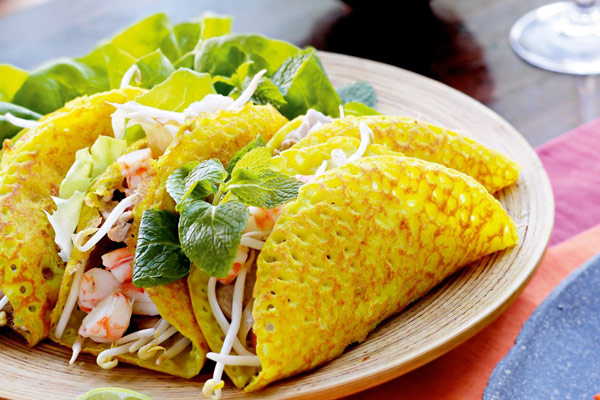 Mở quán bán xèo