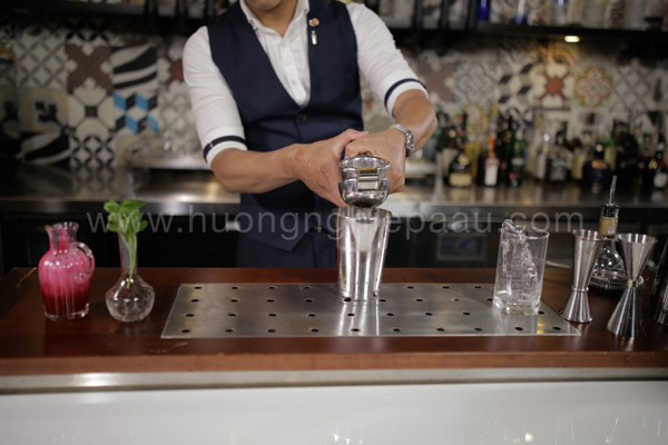 Shake cho các nguyên liệu hòa quyện