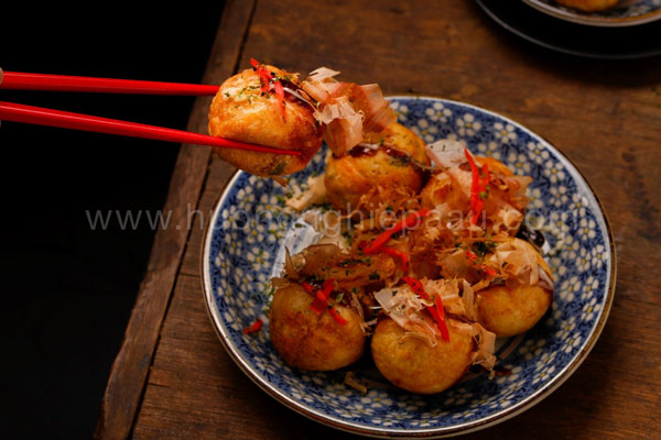 Cách làm bánh bạch tuộc nướng