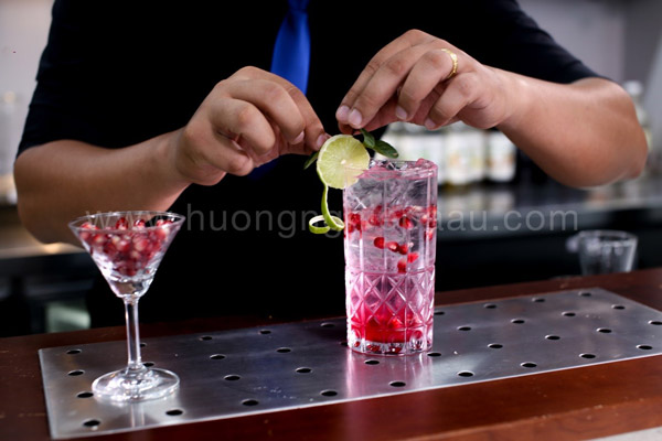 Cách làm mocktail shirley temple sắc đỏ rực rỡ