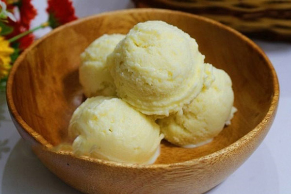 Cách làm kem sầu riêng