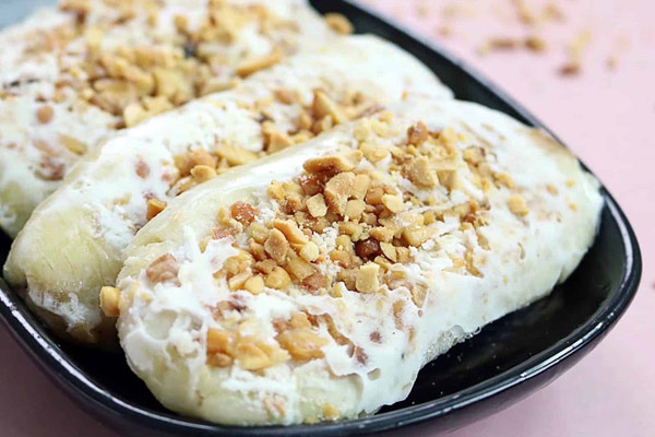 Kem chuối sữa dừa